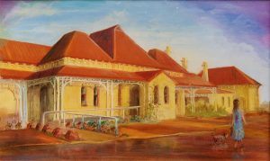 Armidale Railway Station by Janet Skinner