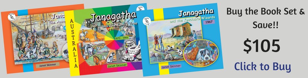 Janagatha Book Series by Janet Skinner Author