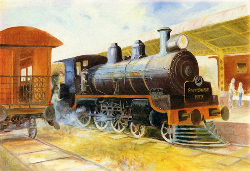 Rosewood Railway Museum By Janet Skinner