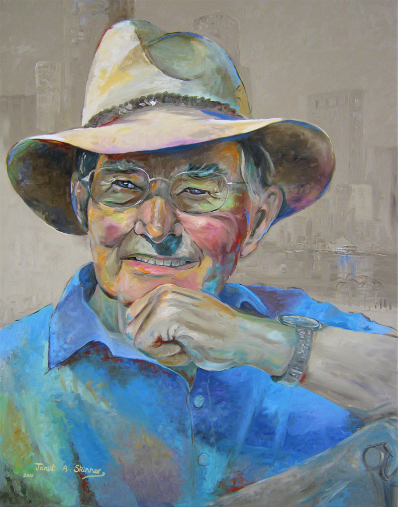 Janet Skinner Colin Campbell – Archibald Prize Entry