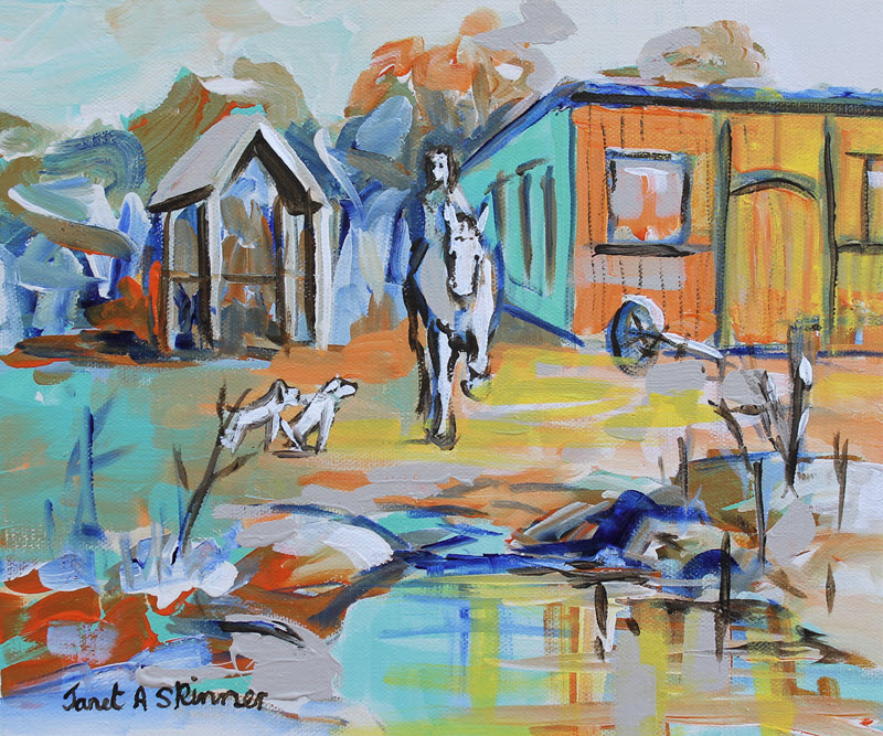 Janet Skinner Our Sheds